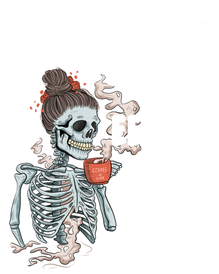 Coffee Spelled Backwards Is Eeffoc Skeleton Ing Coffee Gift Tote Bag