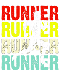 Runner Running Marathoner Retro Vintage T-Shirt