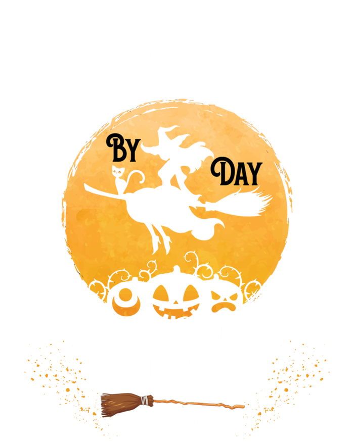 Funny Halloween Kindergarten Teacher By Day Witch By Night Gift Sweatshirt Cinch Pack Bag