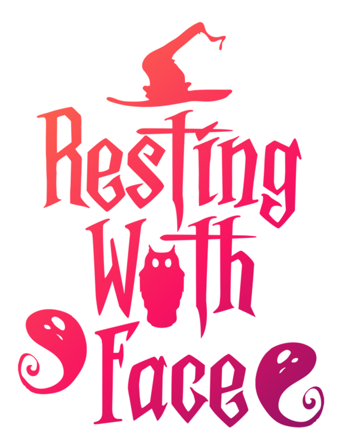 Funny Resting Witch Face Witch Halloween Gift Poster