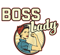 Woman Boss Lady Bosses Day Funny Appreciation Gift Mom Wife Adult ChromaSoft Performance T-Shirt