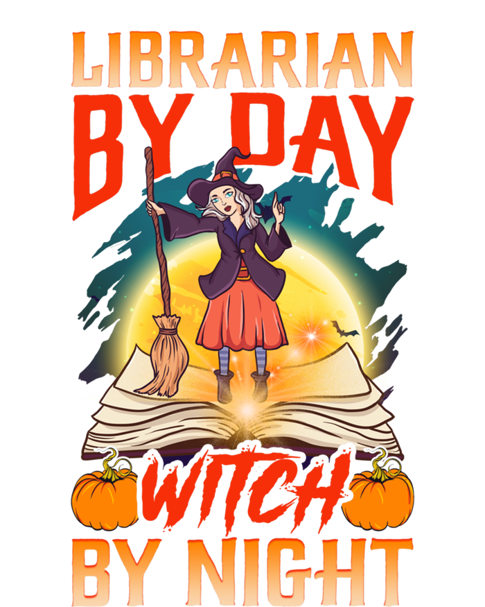 Funny Teacher Halloween Gift Librarian By Day Witch Night Great Gift Mousepad