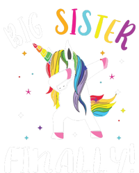 Big Sister Finally Unicorn Unicorn New Big Sister Sweatshirt Cinch Pack Bag