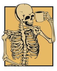 Grunge Skeleton Coffee Cup Mug Coffeeers Skull Dead Meaningful Gift Premium Hoodie