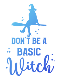 Halloween Dont Be A Basic Witch Funny Great Gift Softstyle Adult Sport Polo