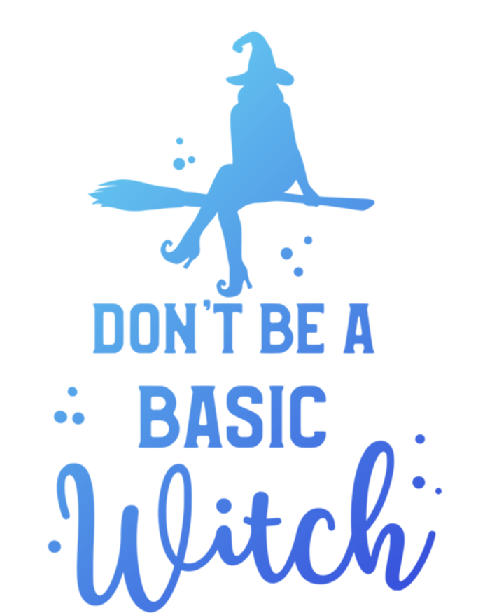 Halloween Dont Be A Basic Witch Funny Great Gift Softstyle Adult Sport Polo