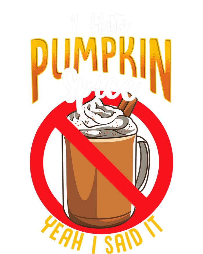 I Hate Pumpkin Spice Anti Pumpkin Spice Latte Coffee Funny Sustainable Bucket Hat