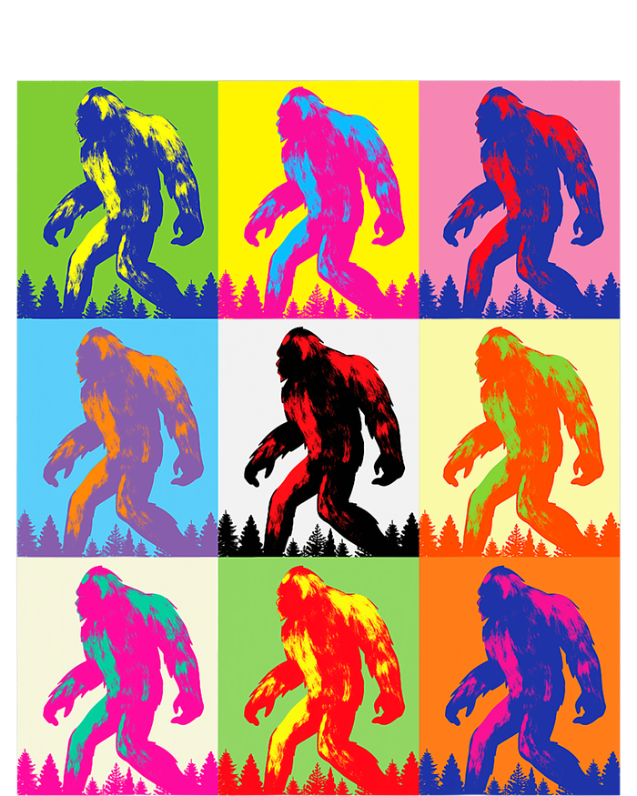 Retro Bigfoot Bigfoot Art Sasquatch Funny Art Bigfoot Daily Commute Backpack