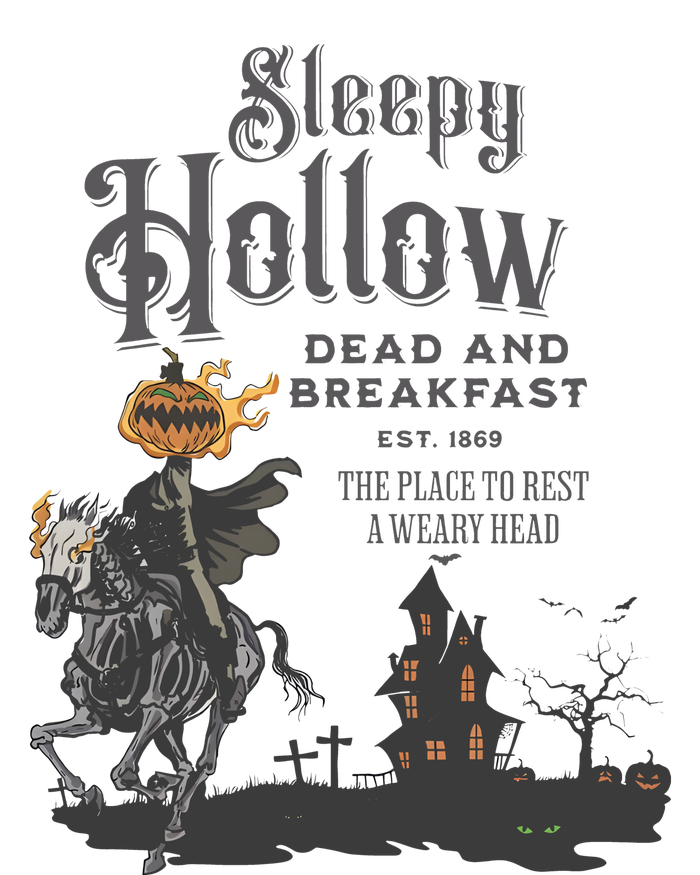 Sleepy Hollow Dead And Breakfast Scary Horror Halloween Microfiber Hand Towel