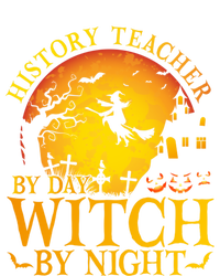 History Teacher By Day Witch By Night Halloween Teachers Gift T-Shirt