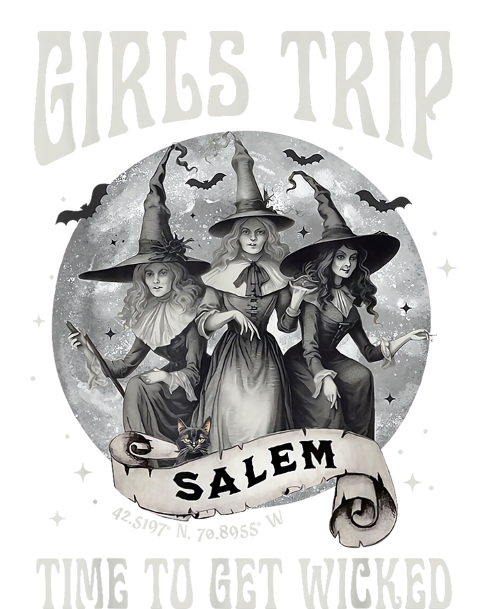 Girls Trip Salem Retro Salem 1692 They Missed One Witch Doggie Tank