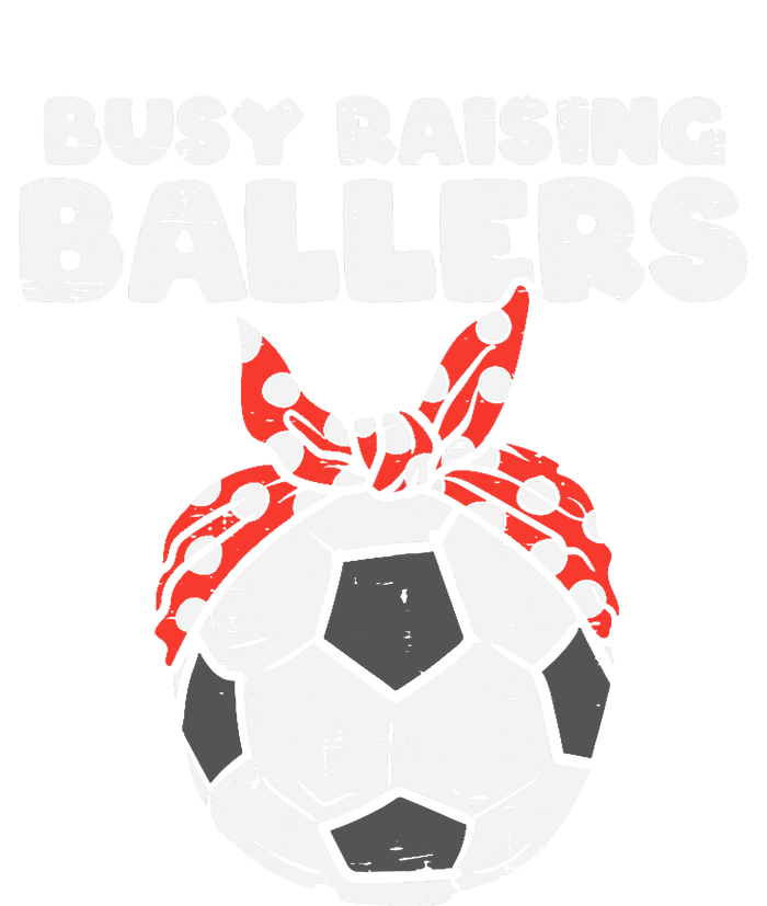 Busy Raising Ballers Soccer Polka Bandana Mom Football Wo Sweatshirt Cinch Pack Bag