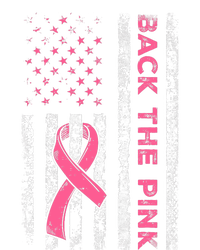 American Flag Back The Pink Breast Cancer Awareness Ribbon Sustainable Bucket Hat