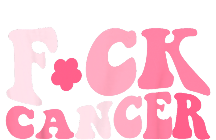 Groovy Fuck Cancer All Breast Cancer Awareness T-Shirt