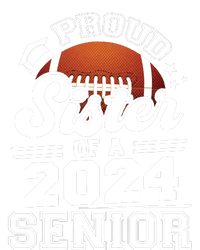 Proud Sister Of A 2024 Senior Graduate Football Grad 2024 Ladies Long Sleeve Shirt