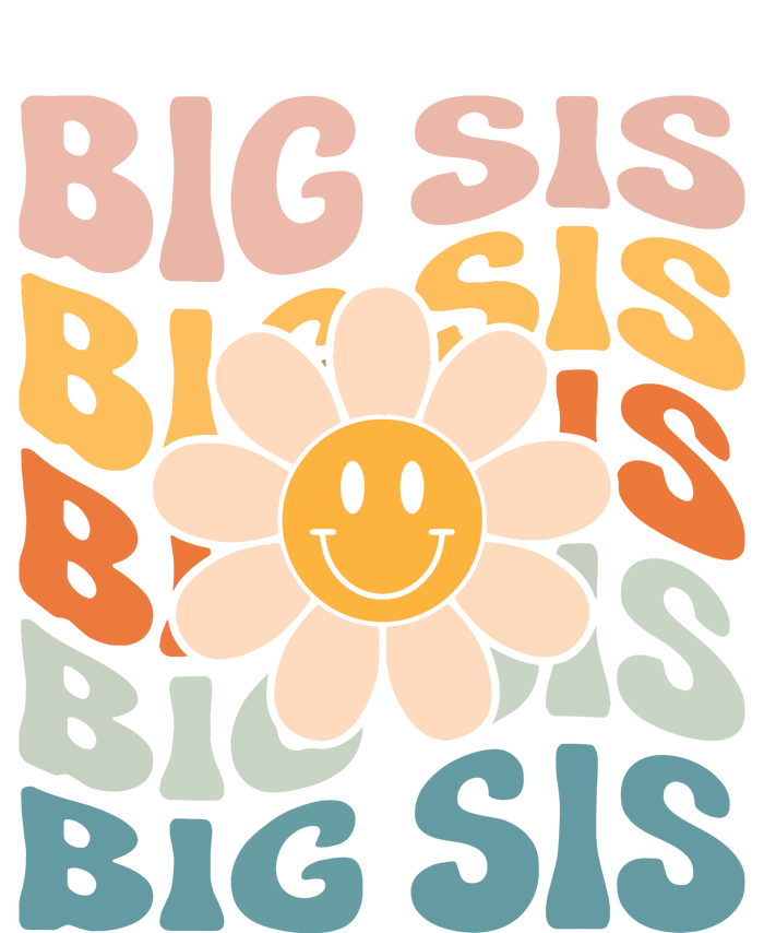 Soon To Be New Big Sister Retro Proud Big Sis Announcement Ladies PosiCharge Competitor Racerback Tank