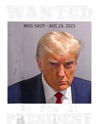 Wanted Donald Trump For President 2024 Trump Mug Shot Baby Bodysuit