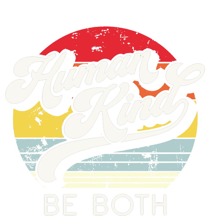 Human Kind Be Both Equality Kindness Humankind Retro T-Shirt