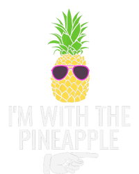 Im With Pineapple Funny Pineapple Halloween Costume Tall Sweatshirt