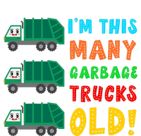 Im This Many Garbage Trucks Old 3 Year Old Women's T-Shirt