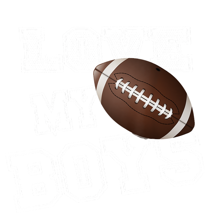 I Love My Boy Football For MomsCute Football Mom 16 in Basic Backpack