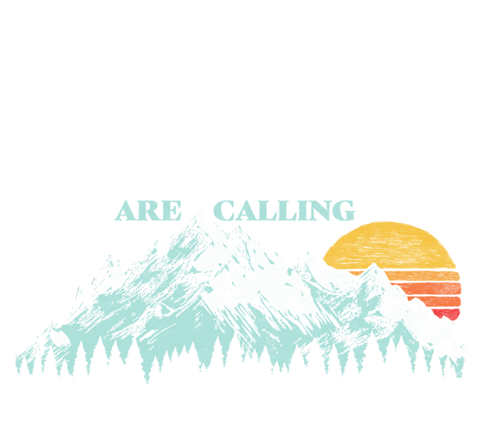 Mountains Are Calling & I Must Go Retro Vintage Infant Fleece One Piece