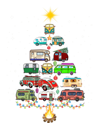 Christmas Tree Camper Vehicles Camping RVing Trailers Tall Sweatshirt