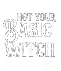 Not Your Basic Witch Funny Halloween Witch Costume Great Gift Kids Sweatshirt