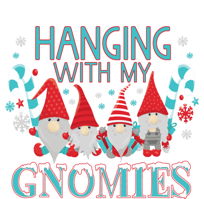 Funny Christmas Garden Gnome Gnomies Sustainable Knit Beanie