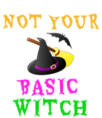 Not Your Basic Witch Funny Witch Halloween Costume Gift T-Shirt