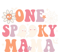 One Spooky Mama Ghost Halloween Groovy Retro Trick Or Treat Gift Kids Long Sleeve Shirt