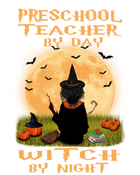 Preschool Teacher By Day Witch By Night Halloween Costume Cool Gift T-Shirt