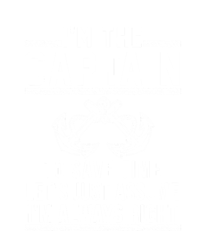 Im The Captain Of The Boat Gift Insulated Varsity Jacket