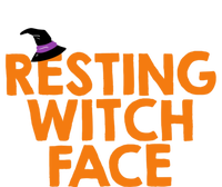 Resting Witch Face Halloween Gift Women's Racerback Tank