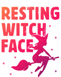 Resting Witch Face Gift Witches Halloween Costume Gift Doggie Tank