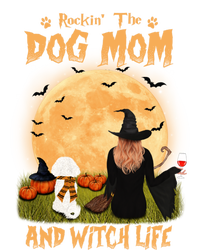 Rocking The Dog Mom And Witch Life Bichon Frise Halloween Cute Gift Tall Hoodie