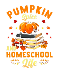 Pumpkin Spice And Homeschool Life Gift For Thankgiving Day Ladies Essential Flowy Tank