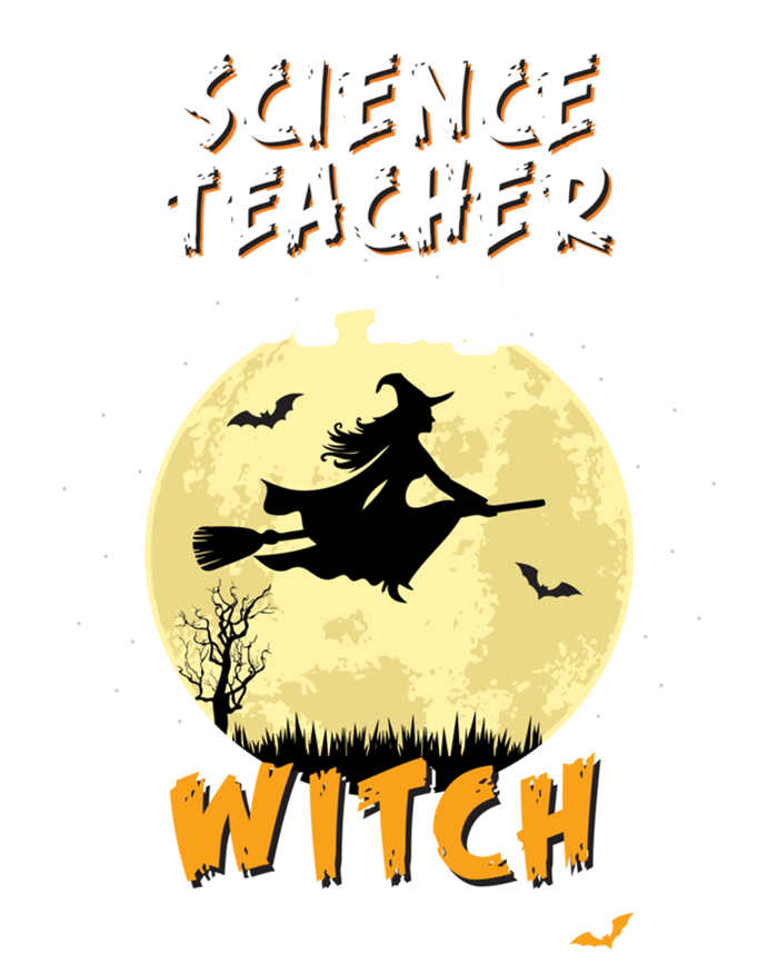 Science Teacher By Day Witch By Night Cute Gift School T-Shirt