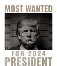 Mugshot For President Most Wanted Funny Trump 2024 Gift Wool Snapback Cap