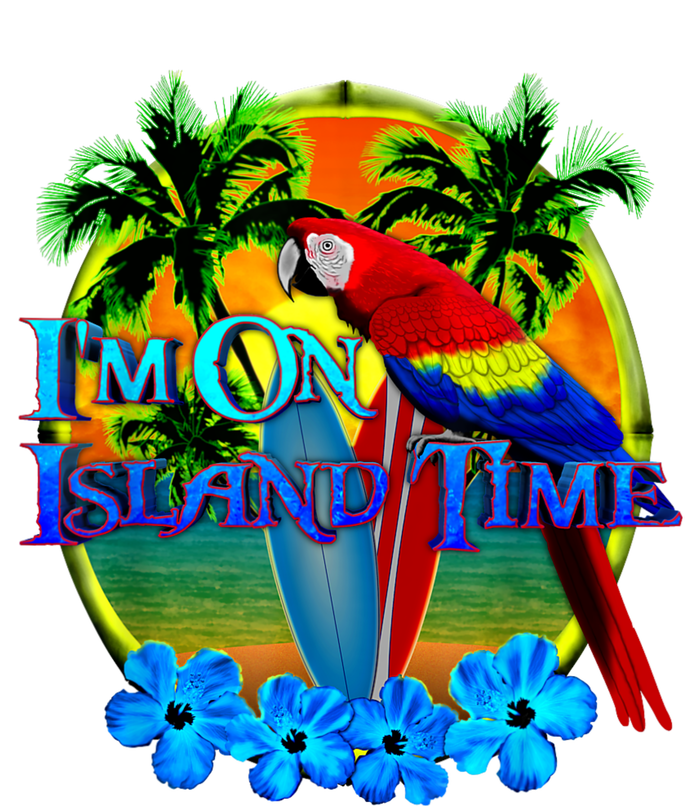 Im On Island Time Tropical Beach T-Shirt