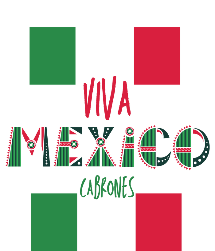 Viva Mexico Cabrones Funny Mexico Flag Womens Cotton Relaxed Long Sleeve T-Shirt