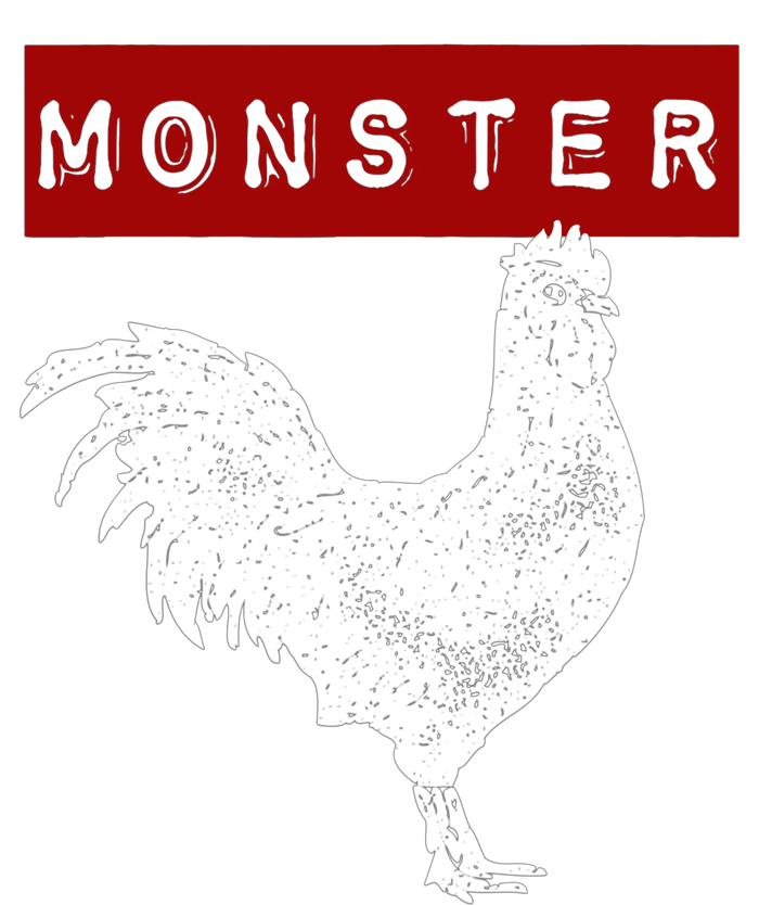 Monster Cock Big Dick Energy Funny Chicken Gift T-Shirt