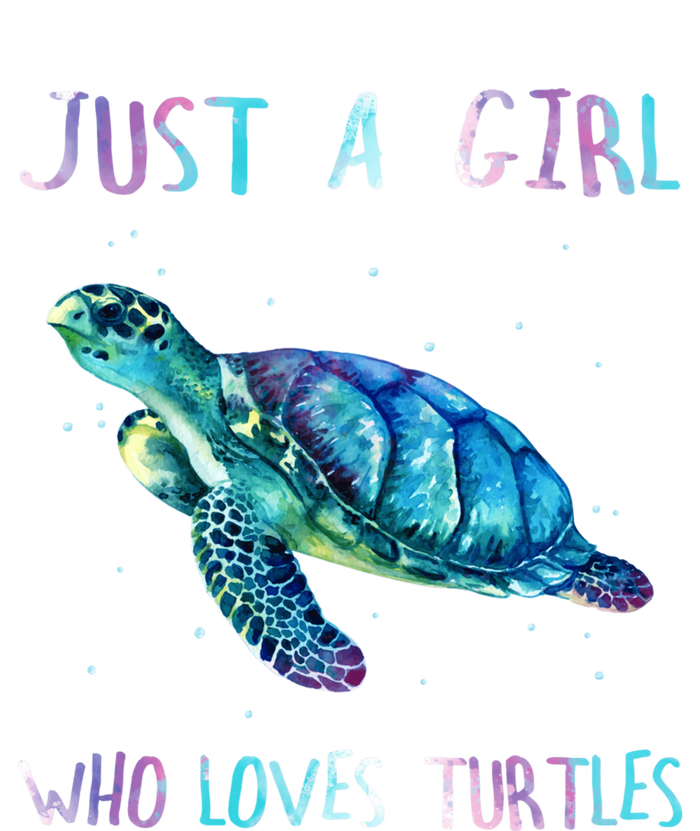 Turtle Watercolor Sea Ocean Just A Girl Who Loves Turtles Pajama Set