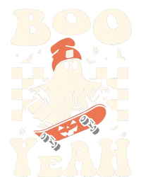 Boo Yeah Halloween Ghost Boy Retro Skateboard T-Shirt