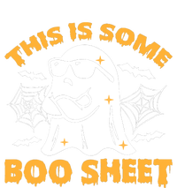 This Is Some Boo Sheet Ghost Retro Halloween Costume Spooky Season Sustainable Knit Beanie