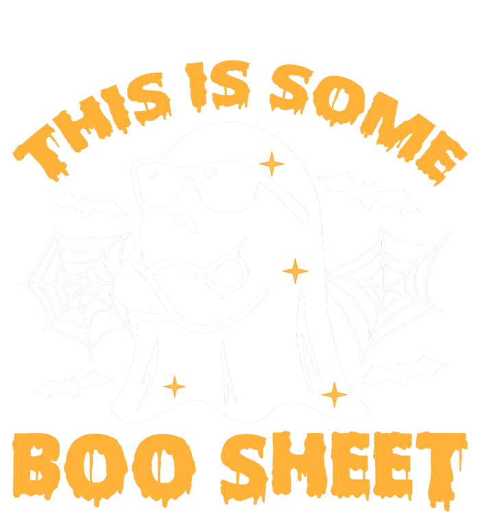 This Is Some Boo Sheet Ghost Retro Halloween Costume Spooky Season Sustainable Knit Beanie