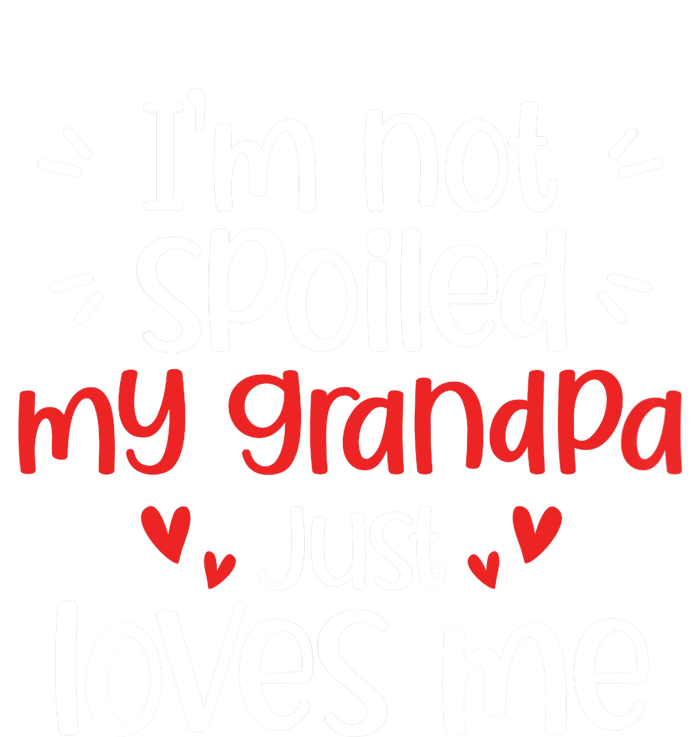 Im Not Spoiled My Grandpa Loves Me Funny Best Friend Youth Performance Sprint T-Shirt