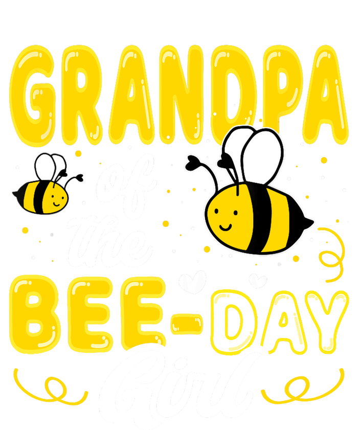 Grandpa Of The Bee Day Girl Hive Party Matching Birthday Hoodie