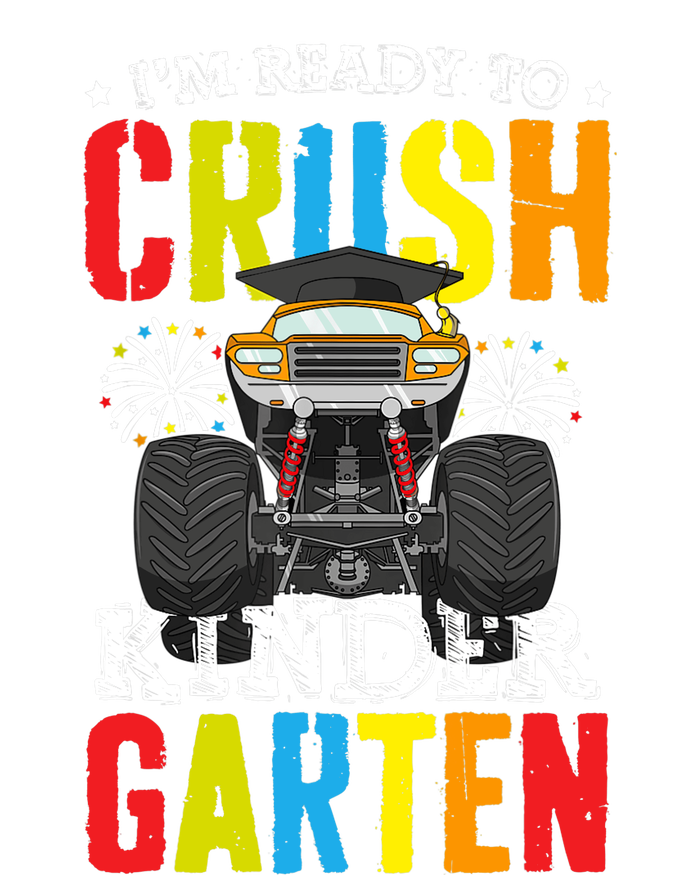 Im Ready To Crush Kindergarten Monster Truck Back To School Womens CVC Long Sleeve Shirt