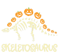 Dinosaur Skeleton Stegosaurus Halloween Boy Toddler Long Sleeve Shirt